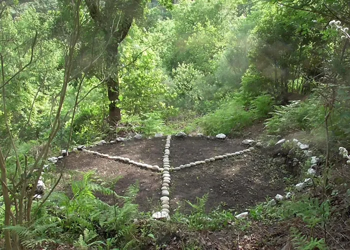 Роскошный шатер Tienda De Campana En Ecoaldea Vegana Espiral En Plena Naturaleza Con Comida Y Cena Incluida *