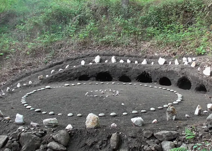 Tienda De Campana En Ecoaldea Vegana Espiral En Plena Naturaleza Con Comida Y Cena Incluida 럭셔리텐트